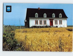 Postcard Maison Gerard Pecard, Ile' D'Orleans, Canada