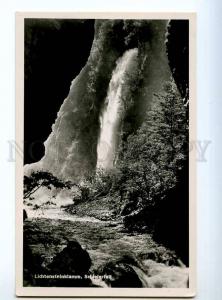 235644 Liechtenstein Gorge Schleierfall Vintage photo postcard