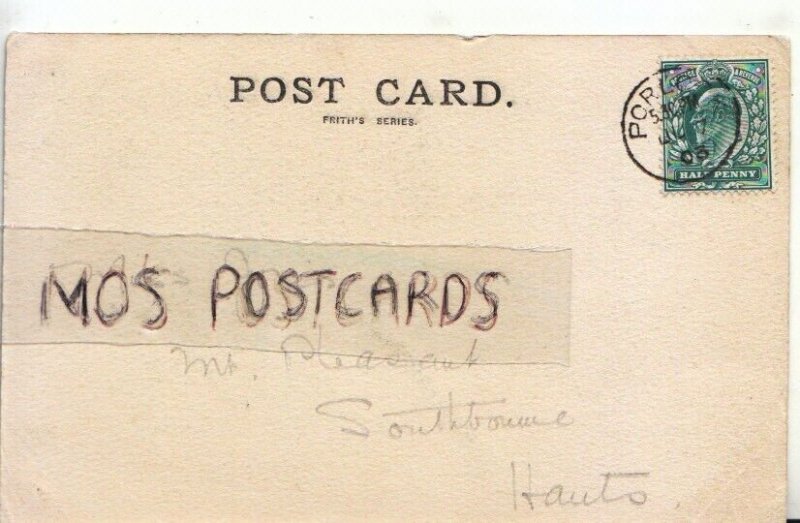 Genealogy Postcard - Jones - Mt Pleasant, Southbourne, Hants - Ref. R925