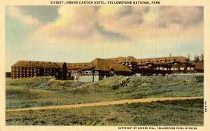 WY - Yellowstone Nat'l Park. Grand Canyon Hotel   (Haynes)