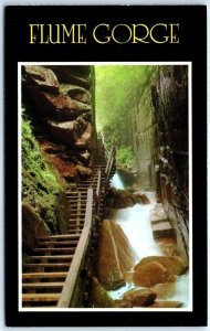 Postcard - The Flume Gorge - Lincoln, New Hampshire