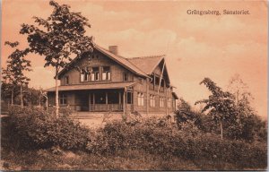 Sweden Sanatoriet Grängesberg Vintage Postcard C212