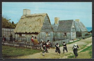 Massachusetts, Plymouth - Children In Pilgrim Costume - [MA-786]