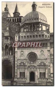 Postcard Old Bergamo Cappella Colleoni