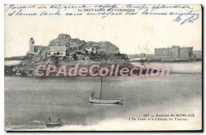 Postcard Ancient Britain the picturesque surroundings of Morlaix Louet Island...