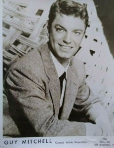 Guy Mitchell Vintage Original Promo Press Photo Atlantic City NJ Steel Pier Act