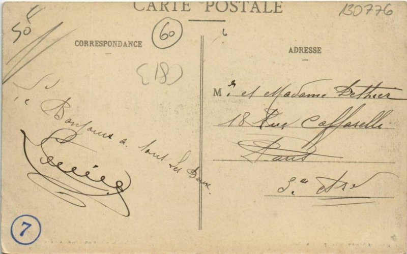 CPA SENLIS - Maisons bombardées (130776)