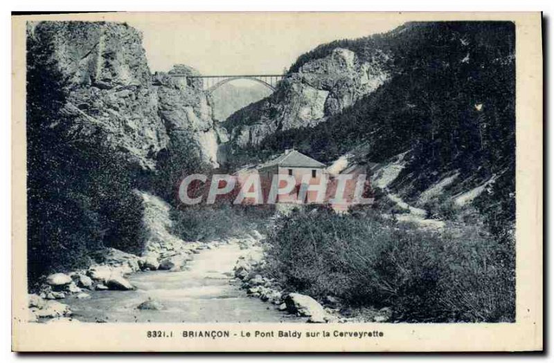 Postcard Briancon Old Baldy The Bridge Cerveyrette