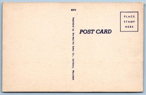 1950s OCEAN CITY MARYLAND MD SURF-SIDE CABINS MOTEL PHILADELPHIA AVENUE POSTCARD