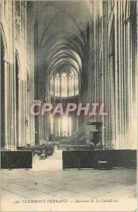 CPA Clermont Ferrand Intérieur de la Cathédrale 