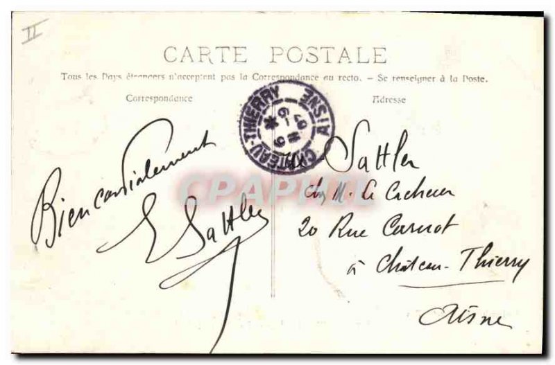 Old Postcard Aix en Provence Aqueduct Roquefavour