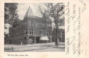 J70/ Ironton Ohio Postcard c1910 The Post Office Building  147