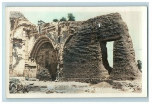 C.1910 RPPC Mission San Juan Capistrano Tinted Real Photo Postcard F63 