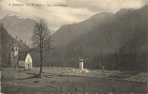 ITALIA Italy Il cimitero Col di Lana a Pian Livinallongo military cemetery WWI