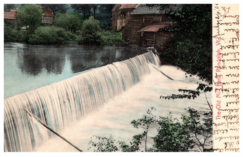 Vermont  Randolph Old Mill Dam