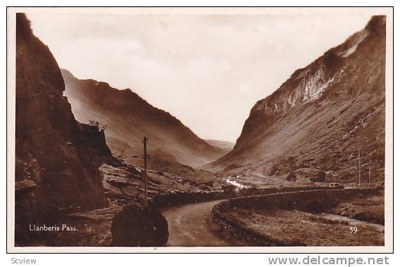 RP, Llanberis Pass, Snowdonia, Wales, UK, 1920-1940s