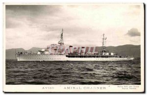 Modern Postcard Boat War Admiral Aviso Charner