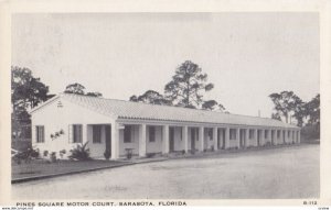 SARASOTA , Florida , 1950-60s ; Pines Square Motor Court
