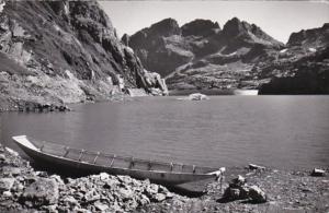 Switzerland Lac et barrage du Vieux Emosson vue sur les Perrons 1959 Photo