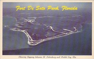 Showing Bayway Between Saint Petersburg And Mullet Key Fort De Soto Park Florida