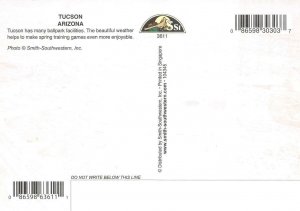TUCSON, Arizona AZ    SPRING TRAINING BASEBALL STADIUMS  4x6 Oversize Postcard