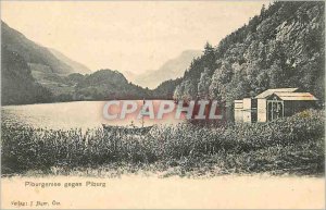 Postcard Old Pibugesee gegen Piburg