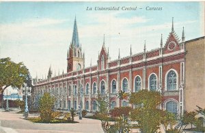 Caracas  Venezuela~La Universidad Central~1925 J M Chirinos TINT PHOTO POSTCARD