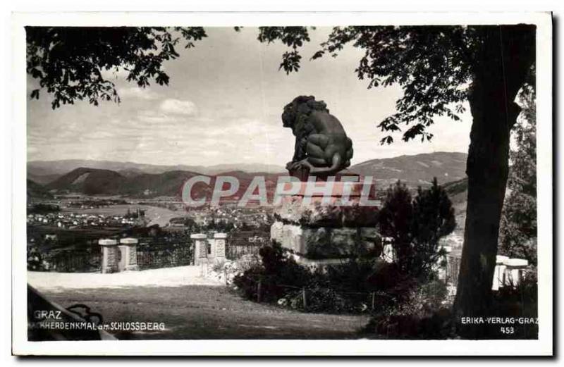 CPA Graz Hackher Denkmal am schlossberg 