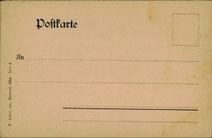 B576 Germany Hannover museum postcard 1900s