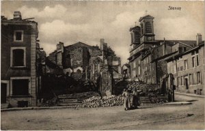 CPA Stenay - Rue - Street Scene - Ruines (1036847)