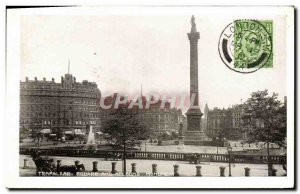 Postcard Old Square Trapalgar And Nelsons London