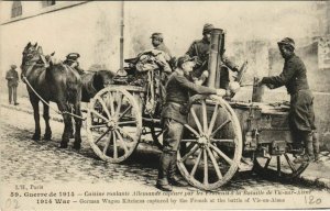 CPA Vic-sur-Aisne - Cuisine Roulante Allemande Capture (1062432)