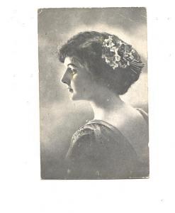 Beautiful Woman, Lovely Upswept Hair, 1919