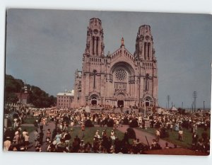 Postcard The Basilica, Sainte-Anne-de-Beaupré, Canada 
