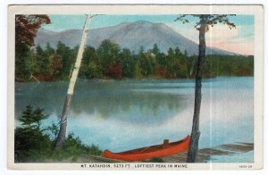 Mt. Katahdin, 5273 FT, Loftiest Peak in Maine