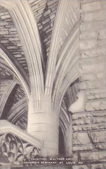 Missouri St Louis Vaulting Walther Arch Concordia Seminary Artvue