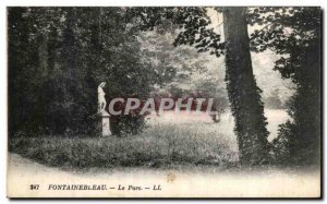 Old Postcard Fontainebleau Park