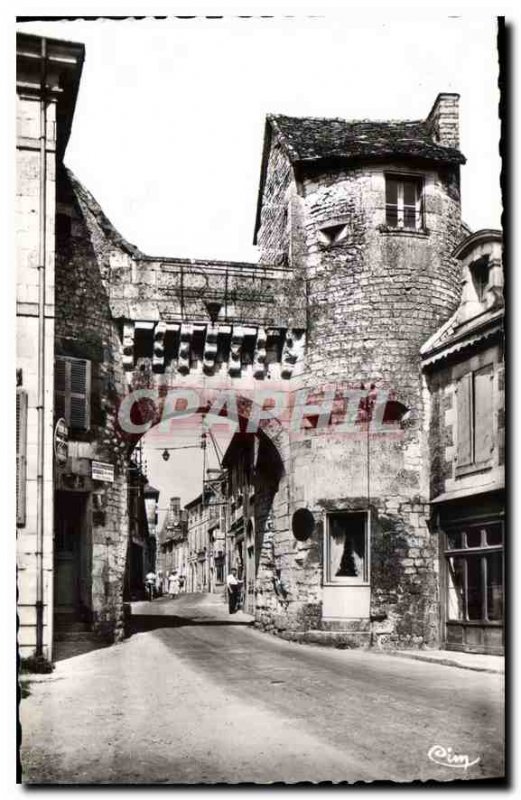 Old Postcard La Roche Posay Vienna Bains City gate