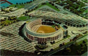 PC Aerial William A Shea Stadium in Flushing Meadow Park, Queens, New York