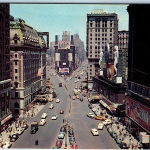 1951 New York City, N.Y. Times Square Downtown Camel Pepsi Advertising Sign A224