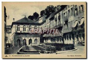 Old Postcard Plombieres Les Bains Les Bains Romains