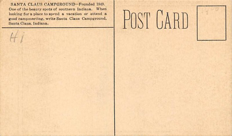 Founded in 1849 - Santa Claus, Indiana IN  
