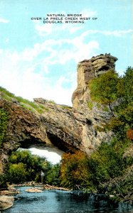 WY - Douglas. La Prele Creek, Natural Bridge