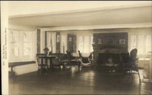 Georgetown MA Baldpate Inn Big Room Real Photo Card