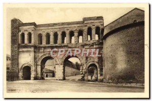 Old Postcard Autun Ancient Porte Saint Andre