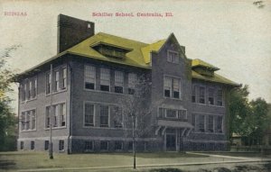 CENTRALIA , Illinois, PU-1914 ; Schillar School