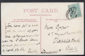 Genealogy Postcard - Cooper - 37 Lyndhurst Road, Oldfield Park, Bath  RF1487