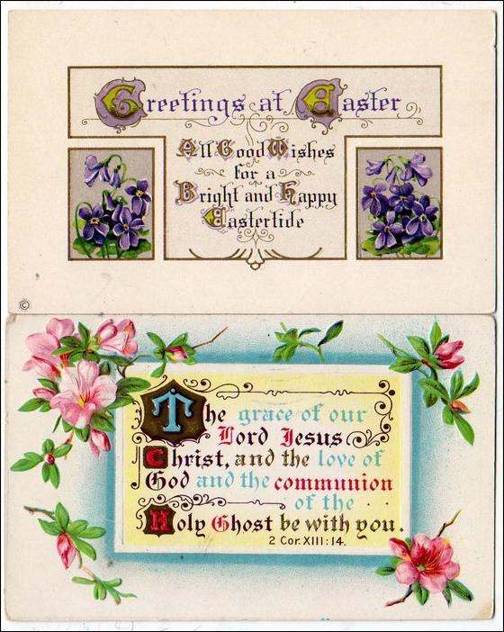 2 - Easter Cards with Verses