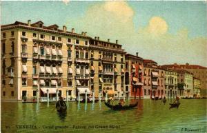 CPA AK VENEZIA Canal Grande-Palazzi del Grand Hotel ITALY (523449)