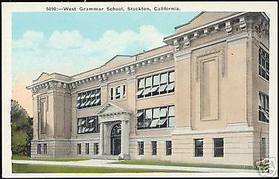 Stockton, California, West Grammar School (1930s)